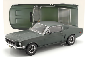 Ford Mustang Fastback Satin Green Metallic Norev 1:12 122702 Metal - imagen 5 de 5