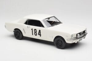 Ford Mustang Hardtop #184 B. Neyret / J. Terramorsi Rally Monte Carlo 1965 Norev 1:18 182801 Metal - imagen 4 de 6