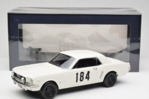 Ford Mustang Hardtop #184 B. Neyret / J. Terramorsi Rally Monte Carlo 1965 Norev 1:18 182801 Metal - imagen 6 de 6