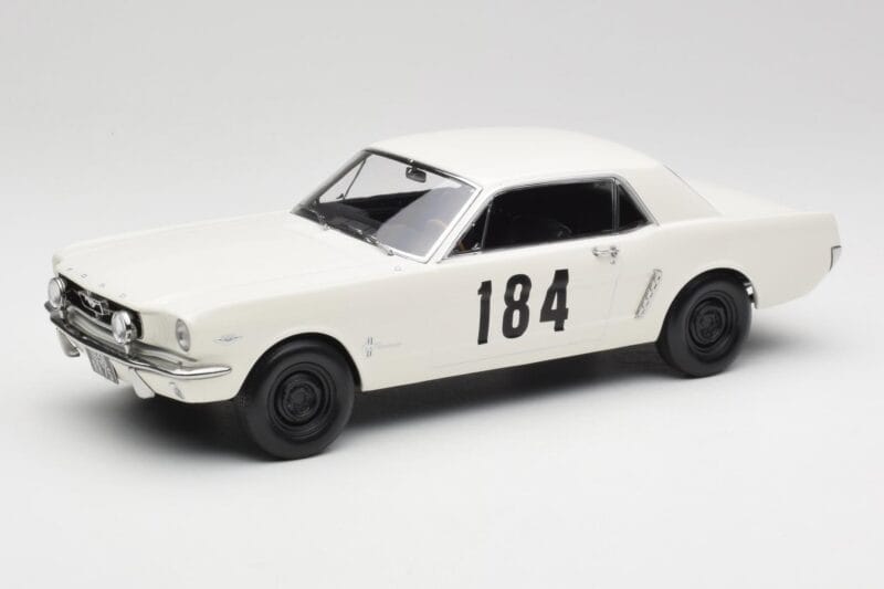 Ford Mustang Hardtop #184 B. Neyret / J. Terramorsi Rally Monte Carlo 1965 Norev 1:18 182801 Metal
