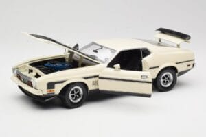 Ford Mustang Mach 1 Blanco Sun Star 1:18 3602 Metal - imagen 2 de 8