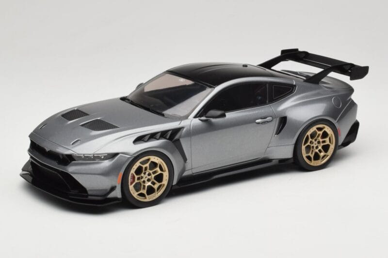 Ford Mustang S650 GTD Metallic Grey IXO 1:18 MCG18576 Metal