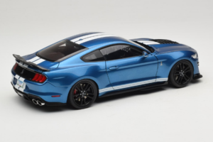 Ford Mustang Shelby GT500 S550 Atlas Blue Metallic IXO 1:18 18RDC244-FO Metal - imagen 3 de 8