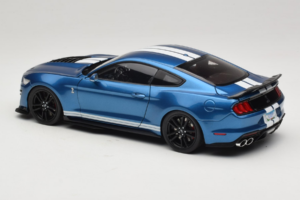Ford Mustang Shelby GT500 S550 Atlas Blue Metallic IXO 1:18 18RDC244-FO Metal - imagen 7 de 8