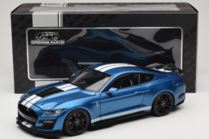 Ford Mustang Shelby GT500 S550 Atlas Blue Metallic IXO 1:18 18RDC244-FO Metal - imagen 8 de 8