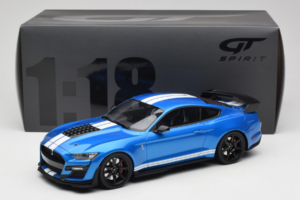 Ford Mustang Shelby GT500 S550 Azul GT Spirit 1:18 GT268 Resina - imagen 6 de 6
