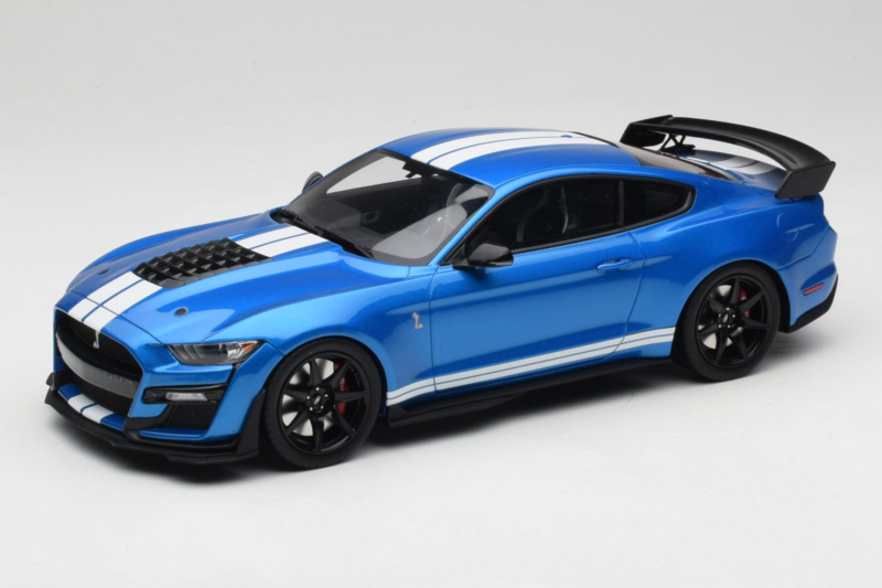 Ford Mustang Shelby GT500 S550 Azul GT Spirit 1:18 GT268 Resina