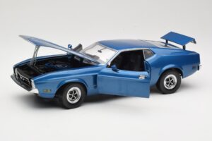 Ford Mustang SportsRoof Azul Sun Star 1:18 3612 Metal - imagen 2 de 8