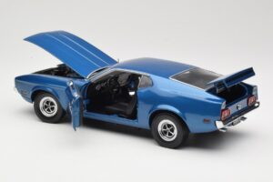 Ford Mustang SportsRoof Azul Sun Star 1:18 3612 Metal - imagen 5 de 8