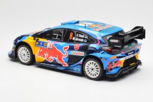 Ford Puma Rally1 #8 O. Tanak / M. Jarveoja 3rd Rally Central Europe 2023 IXO 1:18 18RMC187 Metal - imagen 5 de 6