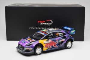 Ford Puma Rally1 #42 C. Breen / P. Nagle M-Sport Ford Rally Italia Sardegna 2022 TopSpeed 1:18 TS0491 Metal - imagen 6 de 6