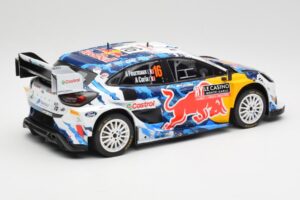 Ford Puma Rally1 WRC #16 A. Fourmaux / A. Coria Rally Monte Carlo 2024 IXO 1:18 18RMC198 Metal - imagen 2 de 6