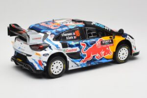 Ford Puma Rally1 WRC M-Sport #16 A. Fourmaux / A. Coria Safari Rally Kenya 2024 IXO 1:18 18RMC207 Metal - imagen 2 de 6