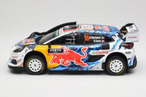 Ford Puma Rally1 WRC M-Sport #16 A. Fourmaux / A. Coria Safari Rally Kenya 2024 IXO 1:18 18RMC207 Metal - imagen 3 de 6
