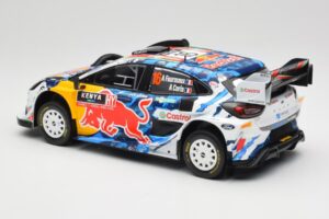 Ford Puma Rally1 WRC M-Sport #16 A. Fourmaux / A. Coria Safari Rally Kenya 2024 IXO 1:18 18RMC207 Metal - imagen 5 de 6
