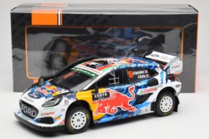 Ford Puma Rally1 WRC M-Sport #16 A. Fourmaux / A. Coria Safari Rally Kenya 2024 IXO 1:18 18RMC207 Metal - imagen 6 de 6