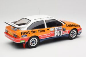 Ford Sierra RS Cosworth #33 R. Brookes RAC Rally 1989 IXO 1:18 18RMC115 Metal - imagen 2 de 6