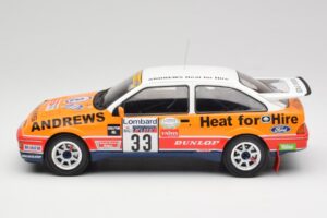 Ford Sierra RS Cosworth #33 R. Brookes RAC Rally 1989 IXO 1:18 18RMC115 Metal - imagen 3 de 6