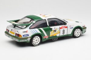 Ford Sierra RS Cosworth #8 D. Auriol / B. Occelli Rally Tour de Corse 1988 AUTOart 1:18 88812 Metal - imagen 3 de 8