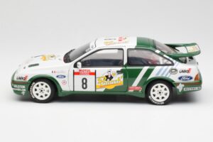 Ford Sierra RS Cosworth #8 D. Auriol / B. Occelli Rally Tour de Corse 1988 AUTOart 1:18 88812 Metal - imagen 4 de 8