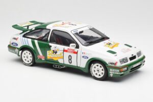 Ford Sierra RS Cosworth #8 D. Auriol / B. Occelli Rally Tour de Corse 1988 AUTOart 1:18 88812 Metal - imagen 6 de 8