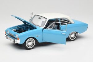 Ford Taunus 12M P1 Taunus Blue Revell 1:18 08880 Metal - imagen 2 de 8