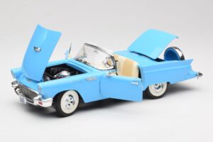 Ford Thunderbird Descapotable Azul Road Signature 1:18 92358 Metal - imagen 2 de 8