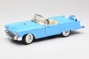 Ford Thunderbird Descapotable Azul Road Signature 1:18 92358 Metal
