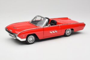 Ford Thunderbird Descapotable Rojo Anson 1:18 30334 Metal