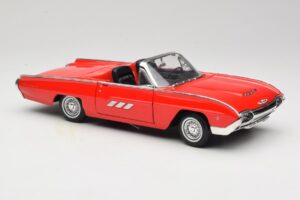 Ford Thunderbird Descapotable Rojo Anson 1:18 30334 Metal - imagen 6 de 8