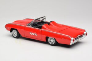Ford Thunderbird Descapotable Rojo Anson 1:18 30334 Metal - imagen 7 de 8