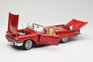 Ford Thunderbird Descapotable Rojo Sun Star 1:18 4311 Metal - imagen 2 de 8