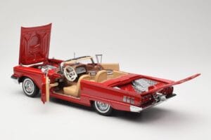 Ford Thunderbird Descapotable Rojo Sun Star 1:18 4311 Metal - imagen 5 de 8