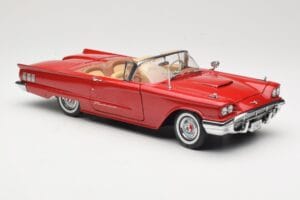 Ford Thunderbird Descapotable Rojo Sun Star 1:18 4311 Metal - imagen 6 de 8