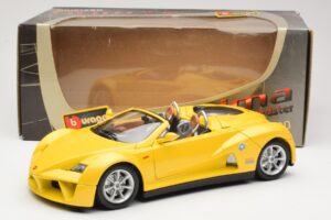 Giugiaro Prima Speedster Amarillo Bburago 1:18 33334013 Metal - imagen 8 de 8