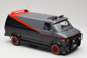 GMC Vandura A-Team Van Hot Wheels 1:18 V7439 Metal - imagen 6 de 8