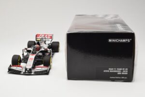 Haas VF-20 #20 K. Magnussen Abu Dhabi GP 2020 Minichamps 1:18 110201720 Metal - imagen 6 de 6