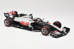 Haas VF-20 #8 R. Grosjean Bahrain GP 2020 Minichamps 1:18 110201508 Metal - imagen 4 de 6