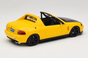 Honda Civic del Sol Spoon Phoenix Yellow Otto 1:18 OT1154 Resina - imagen 3 de 6