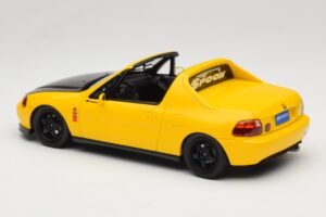 Honda Civic del Sol Spoon Phoenix Yellow Otto 1:18 OT1154 Resina - imagen 4 de 6
