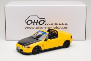Honda Civic del Sol Spoon Phoenix Yellow Otto 1:18 OT1154 Resina - imagen 6 de 6