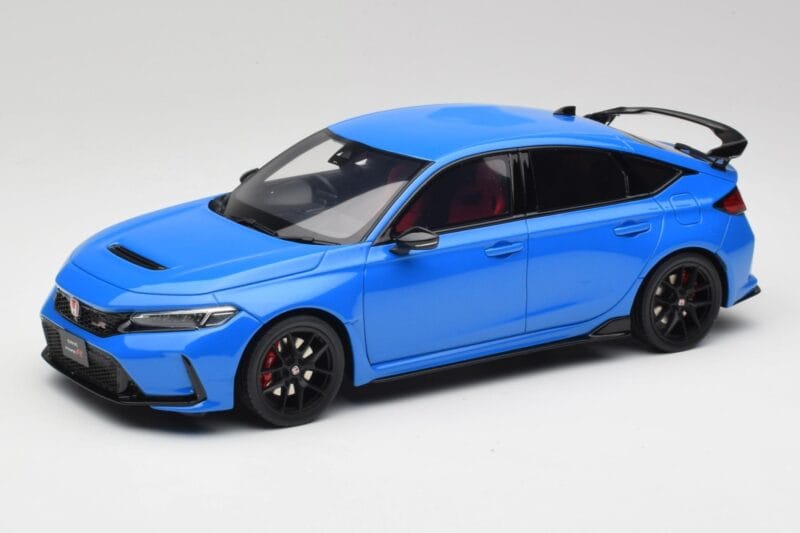 Honda Civic FK8 Type R Boost Azul Perlado Otto 1:18 OT1093 Resina