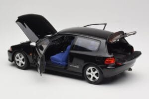 Honda Civic SiR II EG6 VTEC Negro LCD 1:18 LCD18018-BL Metal - imagen 5 de 9