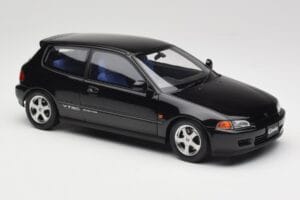 Honda Civic SiR II EG6 VTEC Negro LCD 1:18 LCD18018-BL Metal - imagen 6 de 9