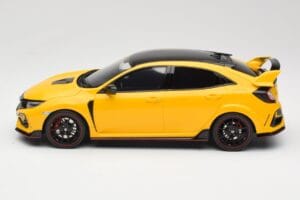 Honda Civic Type R FK8 Euro Spec Amarillo Otto 1:18 OT1111 Resina - imagen 3 de 6