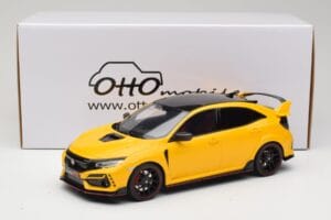 Honda Civic Type R FK8 Euro Spec Amarillo Otto 1:18 OT1111 Resina - imagen 6 de 6