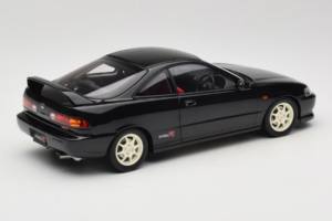 Honda Integra Type R DC2 Pre-Facelift Flamenco Black Pearl MotorHelix 1:18 M85203 Metal - imagen 3 de 8