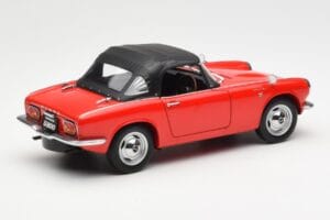 Honda S800 Roadster Rojo AUTOart 1:18 73276 Metal - imagen 3 de 8