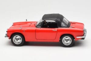 Honda S800 Roadster Rojo AUTOart 1:18 73276 Metal - imagen 4 de 8