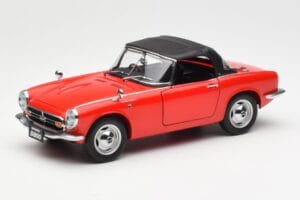 Honda S800 Roadster Rojo AUTOart 1:18 73276 Metal